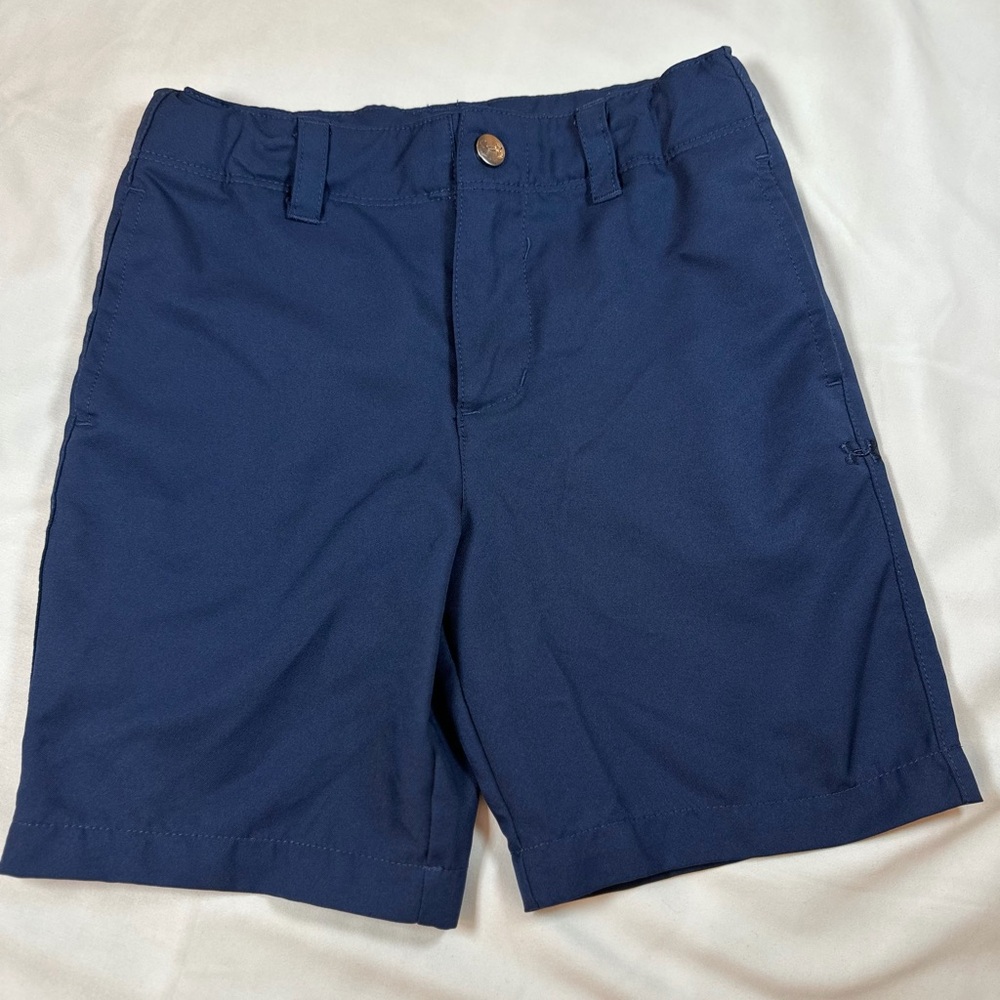 Under Armour Shorts Performance Golf Navy Boys 4 & 5